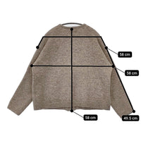 オオカミとフクロウ オオカミとハイイロくまのエーデル""つつみ"" 定価15730円 po-2413 カーディガン ベージュ レディース オオカミとフクロウ【中古】5-0812T△