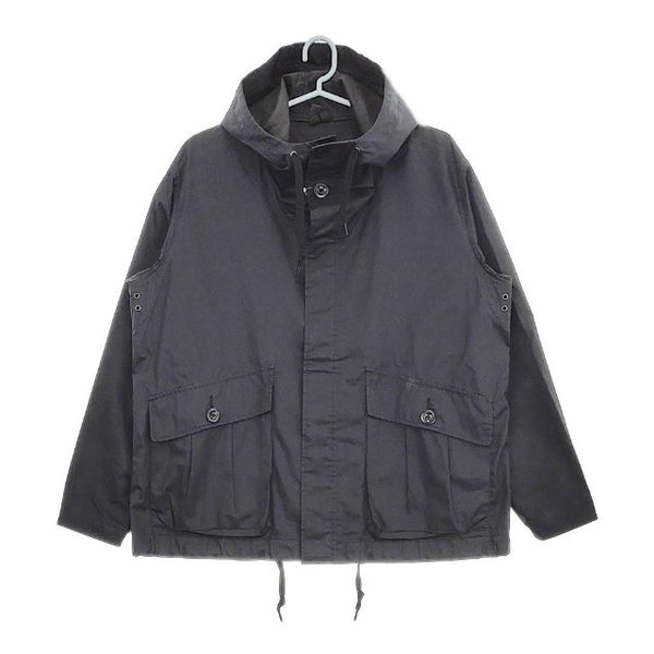 MHL. ポリウレタンコーティング 596-8225500 マウンテンパーカ コットンジャケット ブルゾン ネイビー 濃紺 メンズ エムエイチエル【中古】5-0428M∞