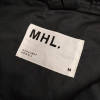 MHL. ポリウレタンコーティング 596-8225500 マウンテンパーカ コットンジャケット ブルゾン ネイビー 濃紺 メンズ エムエイチエル【中古】5-0428M∞