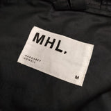 MHL. ポリウレタンコーティング 596-8225500 マウンテンパーカ コットンジャケット ブルゾン ネイビー 濃紺 メンズ エムエイチエル【中古】5-0428M∞
