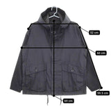 MHL. ポリウレタンコーティング 596-8225500 マウンテンパーカ コットンジャケット ブルゾン ネイビー 濃紺 メンズ エムエイチエル【中古】5-0428M∞
