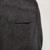 evam eva E223K167 wool robe ローブ ロングカーディガン ニット 日本製 コート チャコールグレー レディース エヴァムエヴァ【中古】5-0812T△
