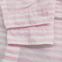 tricot COMME des GARCONS ボーダー TI-B015 サイズM 長袖シャツ AD2011 ピンク ホワイト レディース トリココムデギャルソン【中古】5-0411M♪