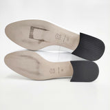 MAISON EUREKA 未使用品 レザー SOFT SLIP ON SHOES サイズ38 パンプス ホワイト レディース メゾン エウレカ【中古】5-0306G◎