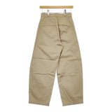 MARW UNITED ARROWS バルーンチノパンツ 34 バレルレッグ コクーン 定価12100円 ベージュ レディース マルゥユナイテッドアローズ【中古】5-0506M♪
