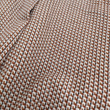 ALYSI イタリア製 ワイドパンツ ベルト付き 総柄 パンツ ブラウン ホワイト レディース アリジ【中古】5-0506M♪