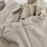 FLY GIRL イタリア製 異素材切り替え スタンドカラーコート サイズ42 コート オフホワイト レディース フライガール【中古】5-1102A◎