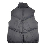 PASSIONE ジップダウンベスト 定価27500円 サイズ38 ベスト チャコールグレー レディース パシオーネ【中古】5-1102A◎