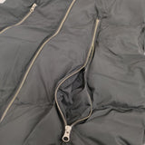 PASSIONE ジップダウンベスト 定価27500円 サイズ38 ベスト チャコールグレー レディース パシオーネ【中古】5-1102A◎