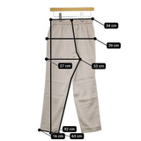 qualite 2WAYバックピーチタックパンツ 3245-00-50009 イージーパンツ パンツ ピンクベージュ レディース カリテ【中古】5-0420M△