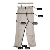 qualite 2WAYバックピーチタックパンツ 3245-00-50009 イージーパンツ パンツ ピンクベージュ レディース カリテ【中古】5-0420M△