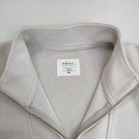 CAFUNE zip up poncho pullover ハーフジップ ジャケット ブルゾン ライトベージュ レディース カフネ【中古】5-0924T∞