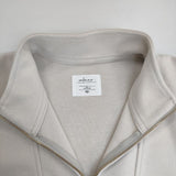 CAFUNE zip up poncho pullover ハーフジップ ジャケット ブルゾン ライトベージュ レディース カフネ【中古】5-0924T∞