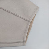 CAFUNE zip up poncho pullover ハーフジップ ジャケット ブルゾン ライトベージュ レディース カフネ【中古】5-0924T∞