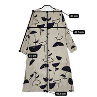 Pal'las Palace コットン PF0P-5659D ワンピース ベージュ ネイビー レディース パラスパレス【中古】5-0924T∞