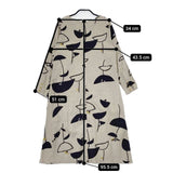 Pal'las Palace コットン PF0P-5659D ワンピース ベージュ ネイビー レディース パラスパレス【中古】5-0924T∞