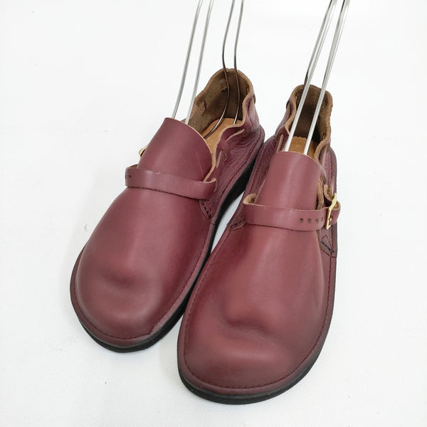 AURORA SHOES 新品 Middle English ミドルイングリッシュ 定価37400円 サイズ6D シューズ・靴 ボルドー レディース オーロラシューズ【中古】5-0301G◎