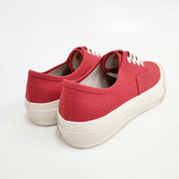 DOEK SHOE INDUSTRIES 新品 DOEK OXFORD スニーカー 22cm 定価14300円 スニーカー レッド レディース ドゥックシューインダストリーズ【中古】5-0306G◎