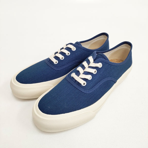 DOEK SHOE INDUSTRIES 新品 DOEK OXFORD スニーカー 24cm 定価14300円 スニーカー ネイビー レディース ドゥックシューインダストリーズ【中古】5-0306G◎