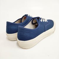 DOEK SHOE INDUSTRIES 新品 DOEK OXFORD スニーカー 24cm 定価14300円 スニーカー ネイビー レディース ドゥックシューインダストリーズ【中古】5-0306G◎
