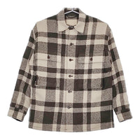 KAPTAIN SUNSHINE 新品 Mill Shirt Jacket シャツジャケット 定価77000円 36 23AW ベージュ グレー キャプテン サンシャイン【中古】5-0213T♪