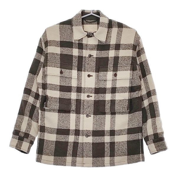 KAPTAIN SUNSHINE 新品 Mill Shirt Jacket シャツジャケット 定価77000円 36 23AW ベージュ グレー キャプテン サンシャイン【中古】5-0213T♪