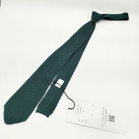 D.C.WHITE 新品 アローニットタイ シルク Arrow knit Tie 定価14300円 ネクタイ グリーン メンズ ディーシーホワイト【中古】5-0510G∞