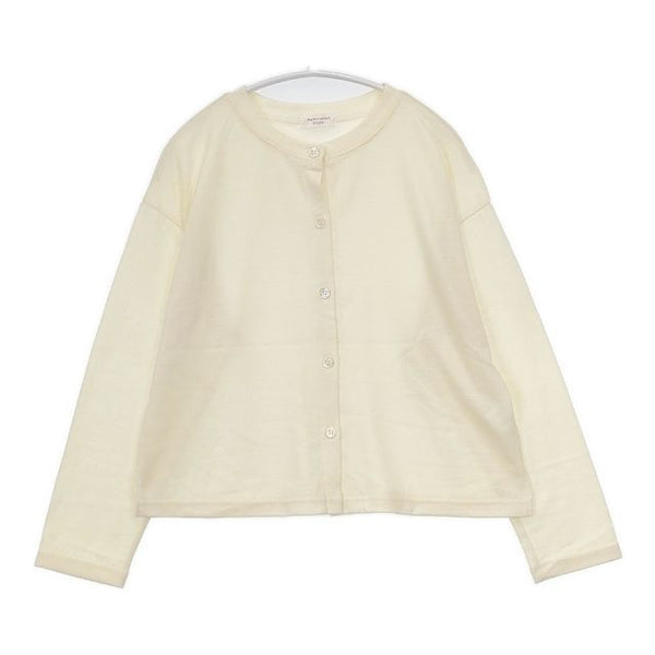 style+confort tricot ウール カーディガン オフホワイト レディース スティールエコンフォール【中古】5-0924T∞