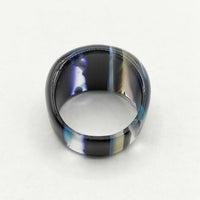 KISSO Dirocca Ring DIROCCA ラウンドリング リング・指輪 約12号 ブラック系 レディース キッソオ【中古】5-0330G∞