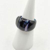 KISSO Dirocca Ring DIROCCA ラウンドリング リング・指輪 約12号 ブラック系 レディース キッソオ【中古】5-0330G∞