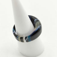 KISSO Dirocca Ring DIROCCA ラウンドリング リング・指輪 約12号 ブラック系 レディース キッソオ【中古】5-0330G∞