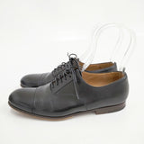 MARGARET HOWELL プレミアムライン レザーレースアップシューズ 35サイズ 05100 シューズ・靴 ブラック レディース マーガレットハウエル【中古】5-1203G◎