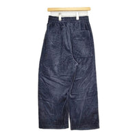 nicholson and nicholson HAKAMA-BB コットン コーデュロイ イージー パンツ ネイビー レディース ニコルソンアンドニコルソン【中古】5-0924T∞