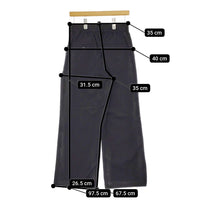 JOURNAL STANDARD relume ストレッチギャザータックパンツ サイズ38 24SS ブラック レディース ジャーナルスタンダードレリューム【中古】5-0323M♪