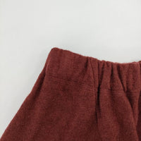 babaghuri ウール 切替 パッチワーク J0594US531 日本製 ロングスカート ワインレッド レディース ババグーリ【中古】5-0924T∞