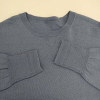 KURASHI&Trips ナイロンウール セーター ニット ブルー レディース クラシアンドトリップス/北欧、暮らしの道具店【中古】5-0924T∞