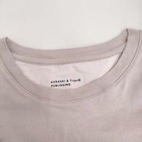 KURASHI&Trips コットン 長袖Ｔシャツ カットソー ロンＴ ピンク レディース クラシアンドトリップス/北欧、暮らしの道具店【中古】5-0506M♪