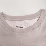 KURASHI&Trips コットン 長袖Ｔシャツ カットソー ロンＴ ピンク レディース クラシアンドトリップス/北欧、暮らしの道具店【中古】5-0506M♪