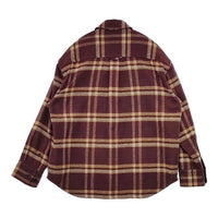 Shinzone CPO CHECK JACKET 19AMSJK53 CPOチェック ジャケット ワインレッド ベージュ レディース シンゾーン【中古】5-0901T∞