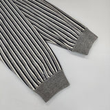 nanamica SUHF847 カットソー ストライプ スウェット グレー ホワイト ブラック レディース ナナミカ【中古】5-0901T∞