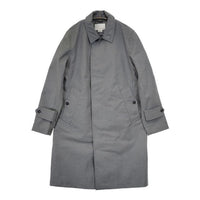 nanamica GORE-TEX 定価91300円 SUBF600 ウールゴアテックス XS ステンカラーコート グレー レディース ナナミカ【中古】5-0906T∞