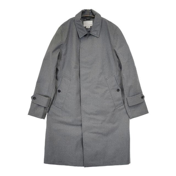 nanamica GORE-TEX 定価91300円 SUBF600 ウールゴアテックス XS ステンカラーコート グレー レディース ナナミカ【中古】5-0906T∞