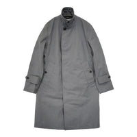 nanamica GORE-TEX 定価91300円 SUBF600 ウールゴアテックス XS ステンカラーコート グレー レディース ナナミカ【中古】5-0906T∞