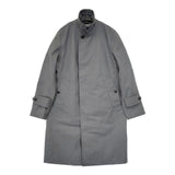 nanamica GORE-TEX 定価91300円 SUBF600 ウールゴアテックス XS ステンカラーコート グレー レディース ナナミカ【中古】5-0906T∞