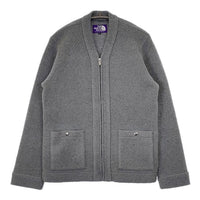 THE NORTH FACE PURPLE LABEL NA2651N フリース カーディガン グレー メンズ ザノースフェイスパープルレーベル【中古】5-0906T∞