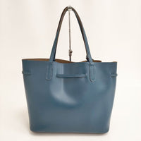 repetto レザー ポーチ付き トートバッグ ブルー系 レディース レペット【中古】5-0504G∞