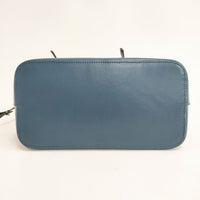 repetto レザー ポーチ付き トートバッグ ブルー系 レディース レペット【中古】5-0504G∞