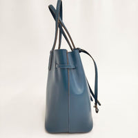 repetto レザー ポーチ付き トートバッグ ブルー系 レディース レペット【中古】5-0504G∞