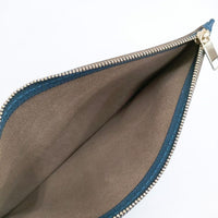 repetto レザー ポーチ付き トートバッグ ブルー系 レディース レペット【中古】5-0504G∞