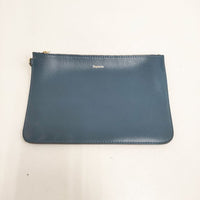 repetto レザー ポーチ付き トートバッグ ブルー系 レディース レペット【中古】5-0504G∞